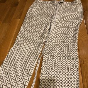 Banana Republic patterned capris NWT 16